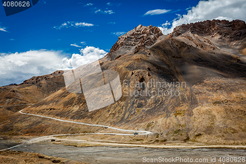 Image of Manali-Leh road in Himalayas