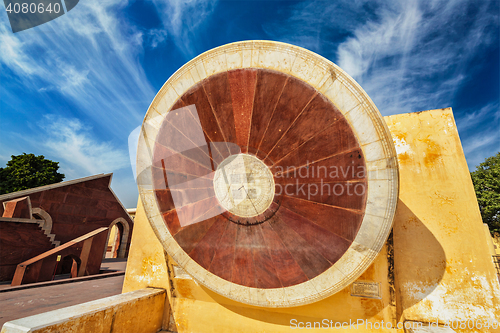 Image of Narivalaya Yantra - Sundial in Jantar Mantar, India