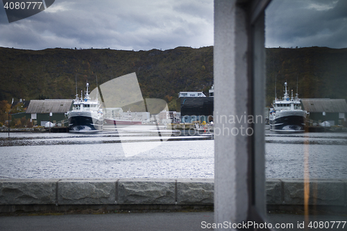 Image of Reflection of Fosnavåg