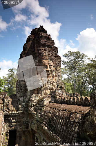 Image of Bayon Temple At Angkor Wat, Cambodia