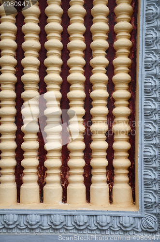 Image of Window of The royal palace in Phnom Penh, Cambodia.