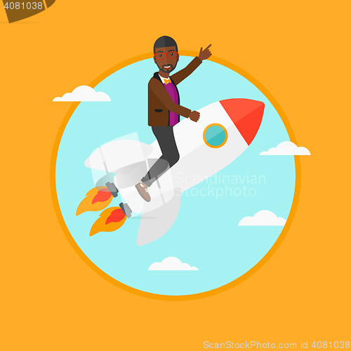 Image of Business start up vector illustration.
