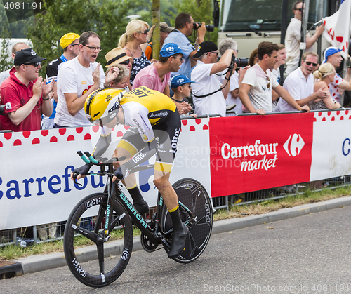 Image of The Cyclist Steven Kruijswijk - Tour de France 2015