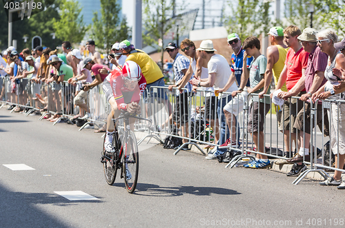 Image of The Cyclist Adam Hansen - Tour de France 2015