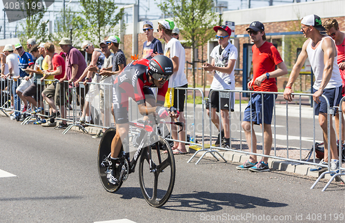 Image of The Cyclist Samuel Sanchez - Tour de France 2015