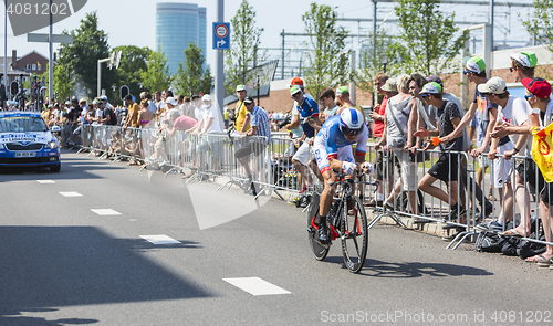 Image of The Cyclist Matthieu Ladagnous - Tour de France 2015