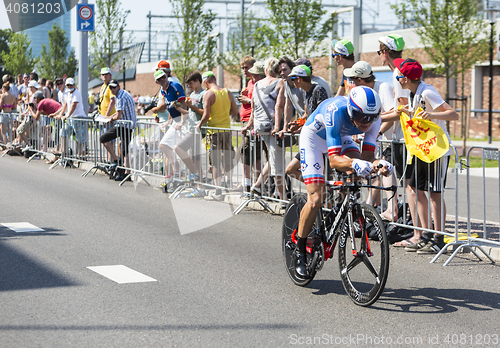 Image of The Cyclist Matthieu Ladagnous - Tour de France 2015