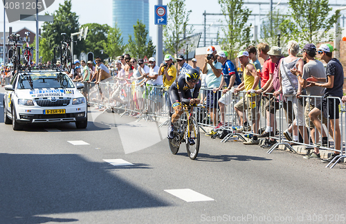 Image of The Cyclist Jacques Janse van Rensburg  - Tour de France 2015