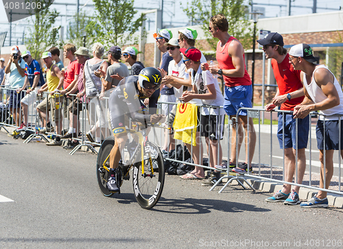 Image of The Cyclist Jacques Janse van Rensburg  - Tour de France 2015
