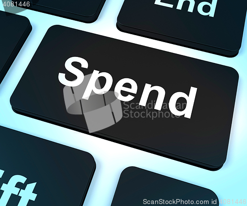 Image of Spend Key Shows Spending And Finances