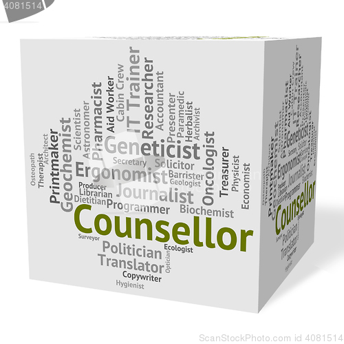 Image of Counsellor Job Means Hiring Employee And Recruitment