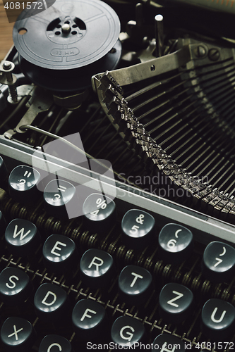 Image of Retro writing machine.