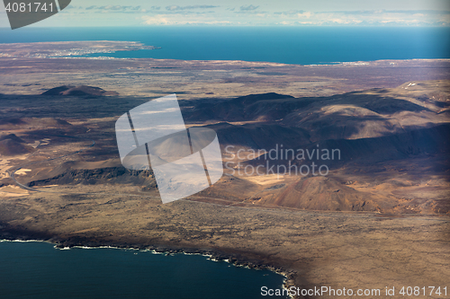 Image of Aerial photo of Iceland