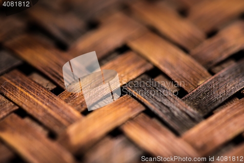 Image of Texture of woven basket