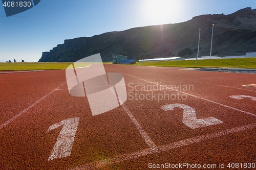 Image of Running track outdoors