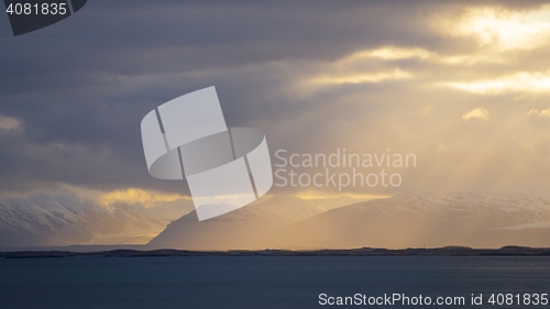 Image of Scenic mountain landscape shot