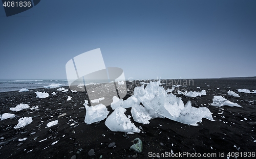 Image of Icebergs at glacier lagoon 