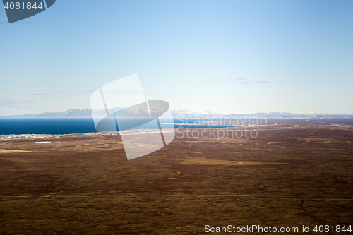 Image of Aerial photo of Iceland