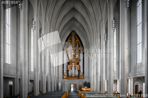 Image of Exterior of a church, Iceland