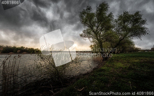 Image of Small river flowing