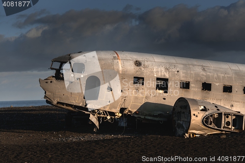 Image of Plane wreck at Iceland