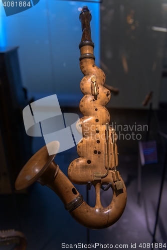 Image of Aged musical instrument