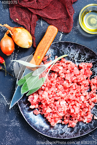 Image of minced meat