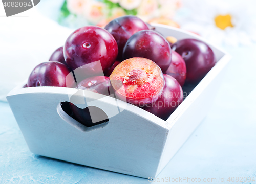 Image of fresh plums