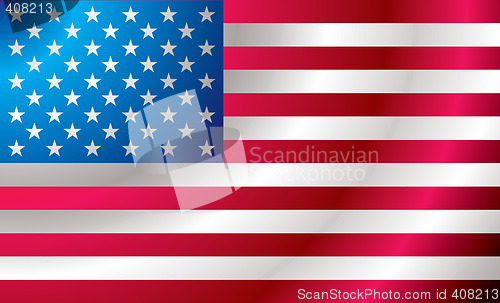 Image of us ripple flag