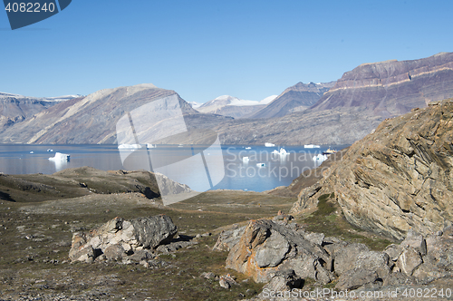 Image of Mountain view in Greenland