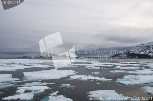 Image of Icebreaker in the ice