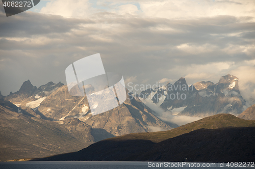 Image of Mountain view in Greenland