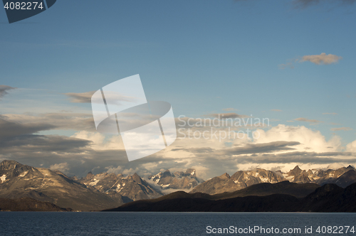 Image of Mountain view in Greenland