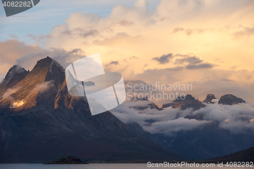 Image of Mountain view in Greenland