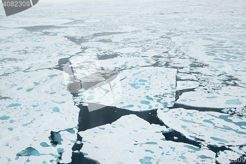 Image of Icebreaker in the ice
