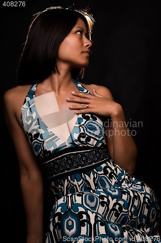 Image of Young Asian woman fashion