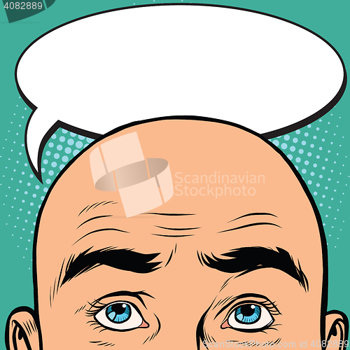 Image of Thoughts men bald head