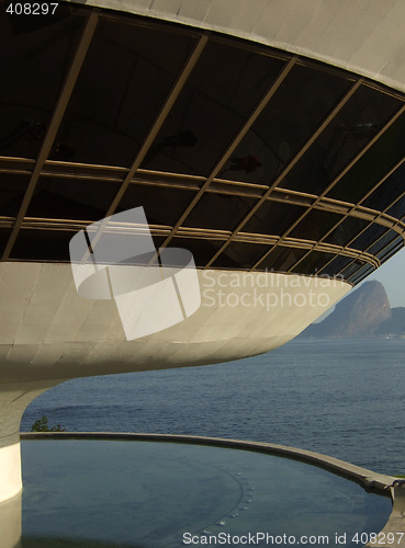 Image of Oscar Niemeyer’s Niterói Contemporary Art Museum