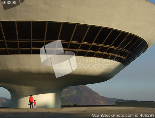Image of Oscar Niemeyer’s Niterói Contemporary Art Museum