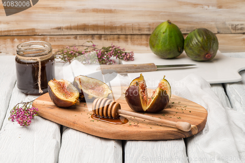 Image of Figs and honey