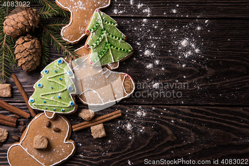 Image of New year homemade gingerbread