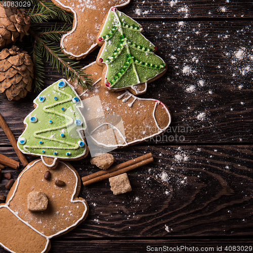 Image of New year homemade gingerbread