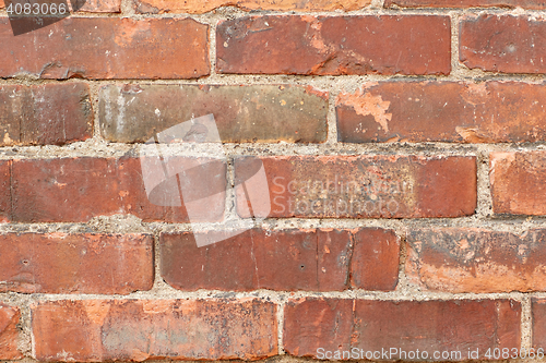 Image of old brick wall background