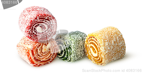 Image of Several pieces of Turkish Delight