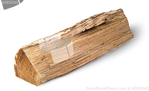 Image of Single log of wood horizontally