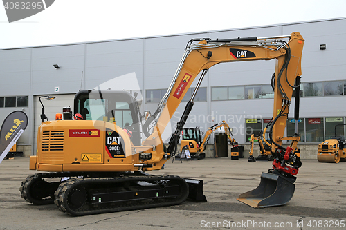 Image of Cat Mini Hydraulic Excavator with Swing Boom