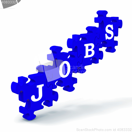 Image of Jobs Means Work Profession Employment And Vocation