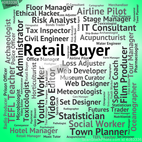 Image of Retail Buyer Indicates Commerce Buying And Promotion