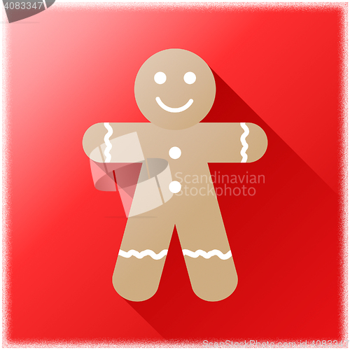 Image of Gingerbread Icon Shows Home Baking And Cookies