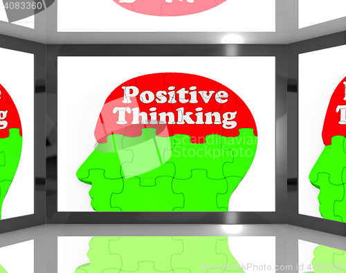 Image of Positive Thinking On Screen Shows Interactive TV Shows